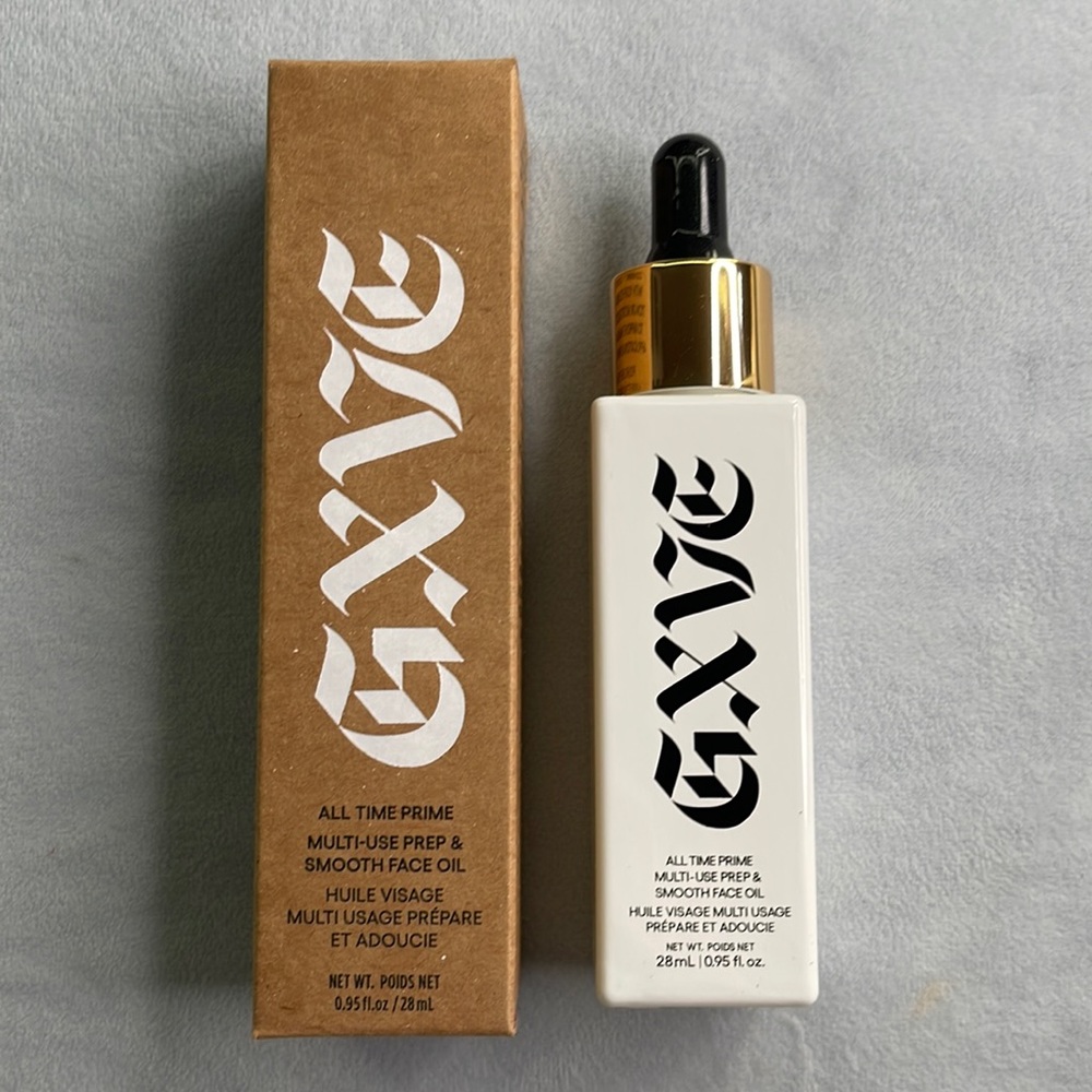 🎨 GXVE | ALL TIME PRIME CLEAN HYDRATING PREP & SMOOTH FACE OIL